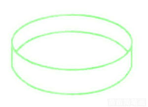 簡易平底鍋簡筆畫繪制教程